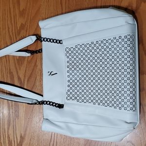 Vera Wang, Simply Vera. White shoulder bag